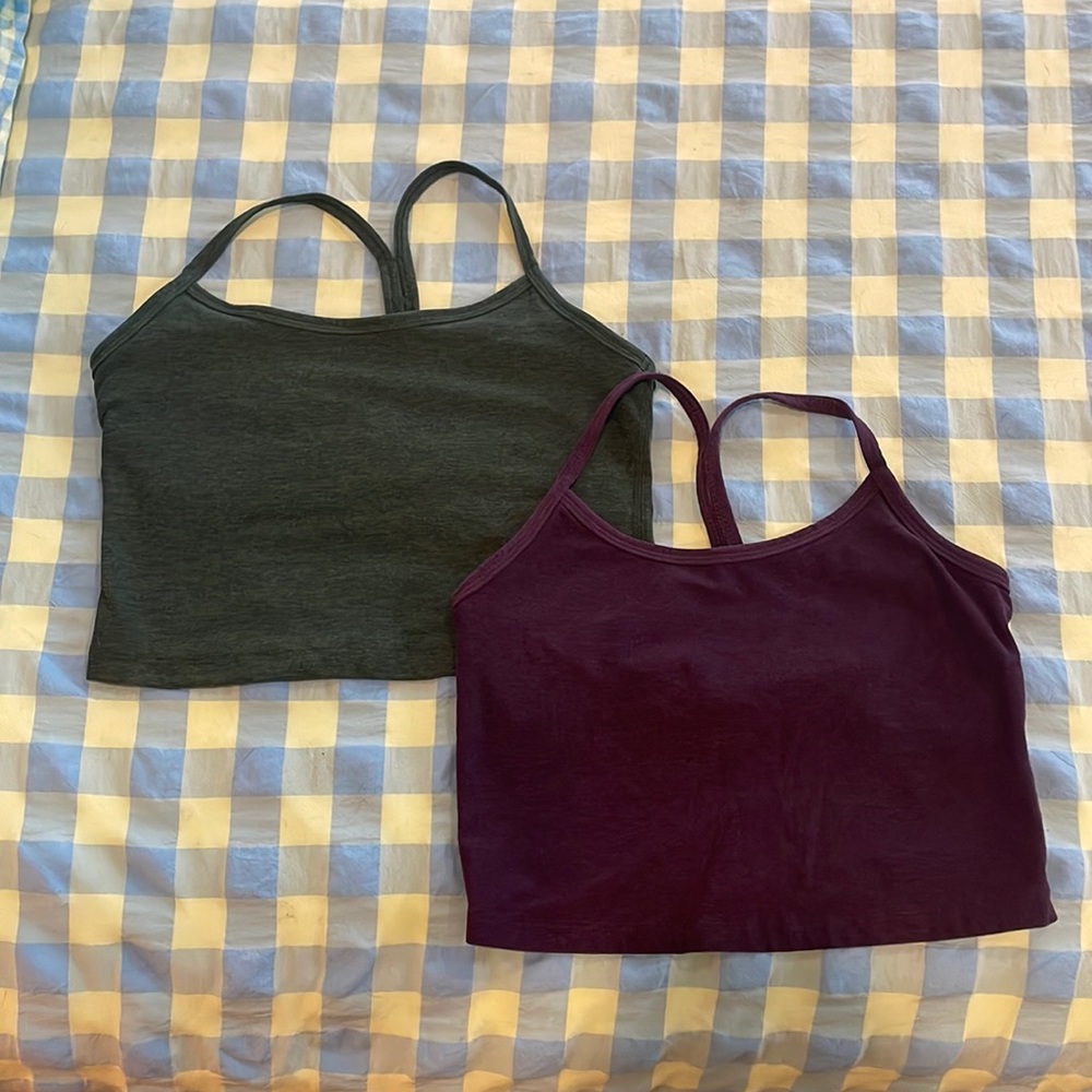 Beyond Yoga Space dye crop tank bundle